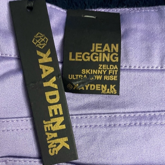 New  Kayden K California woman’s
 LILAC SKINNY JEANS 
MSRP $89 - Picture 2 of 9